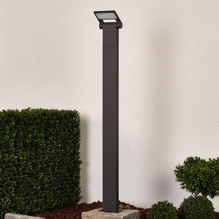 Image du produit Lucande Marius LED Lampe de jardin H100 Graphite (600 lm, IP54)