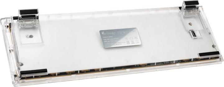 Actual product image Ducky One 3 Aura White SF Gaming Keyboard, RGB LED - Kailh Jellyfish Y (US) (US, Cable)