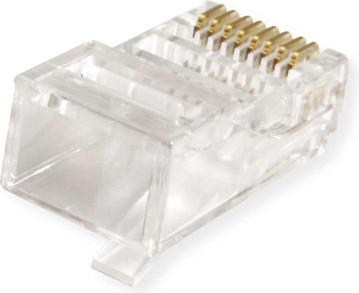 Actual product image Roline RJ45 Modular Plug Cat.6, unshielded 10pcs.
