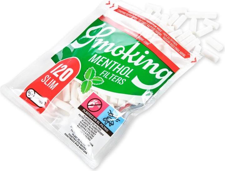 Produktbild Smoking Slim Watte-Filter Menthol