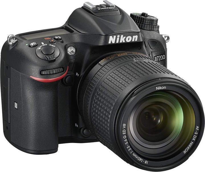 Actual product image Nikon D7200 Kit (18 - 140 mm, 24.20 Mpx, APS-C / DX)
