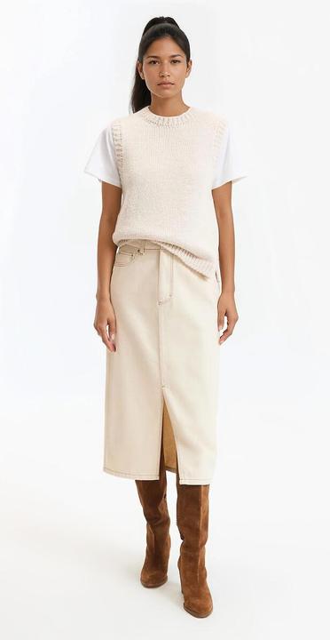 Produktbild La Redoute Collections Pullunder mit rundem Ausschnitt (S)