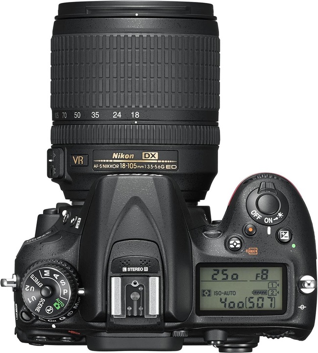 Actual product image Nikon D7200 Kit (18 - 105 mm, 24.20 Mpx, APS-C / DX)