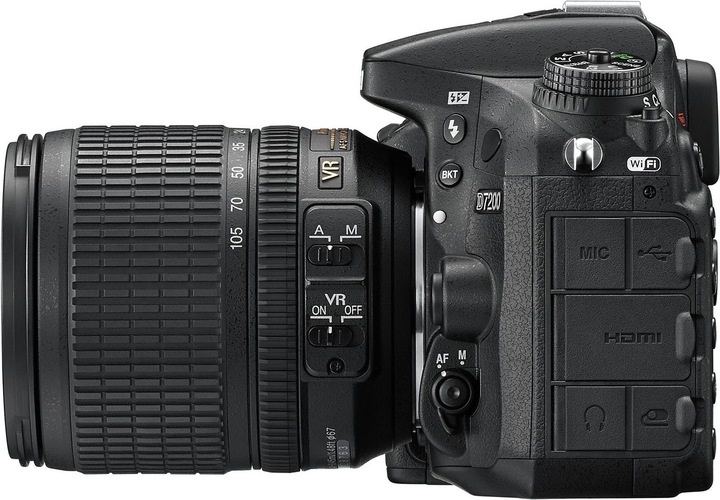Actual product image Nikon D7200 Kit (18 - 105 mm, 24.20 Mpx, APS-C / DX)