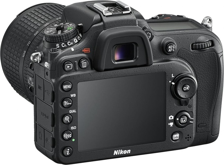 Actual product image Nikon D7200 Kit (18 - 105 mm, 24.20 Mpx, APS-C / DX)