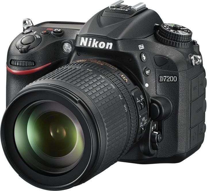Nikon D7200 Kit (18 - 105 mm, 24.20 Mpx, APS-C / DX)