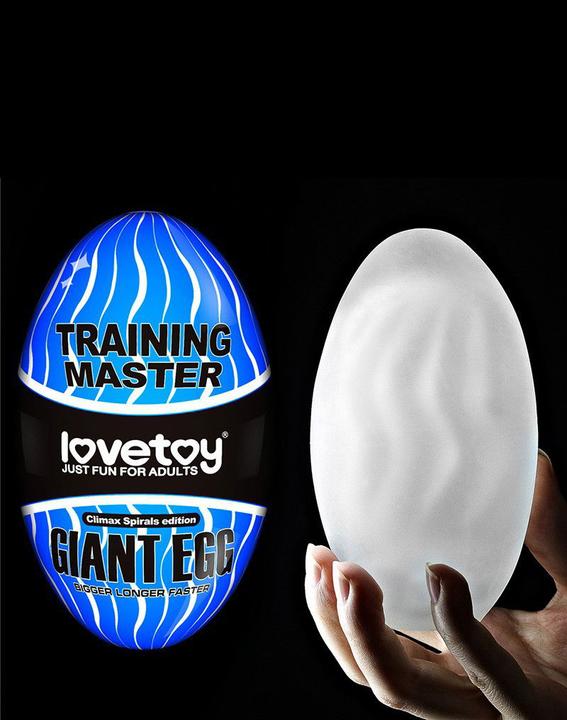 Actual product image Love Toy Giant Egg - Masturbation Egg