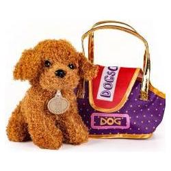 Lena Plüschtier Hund mit Tasche