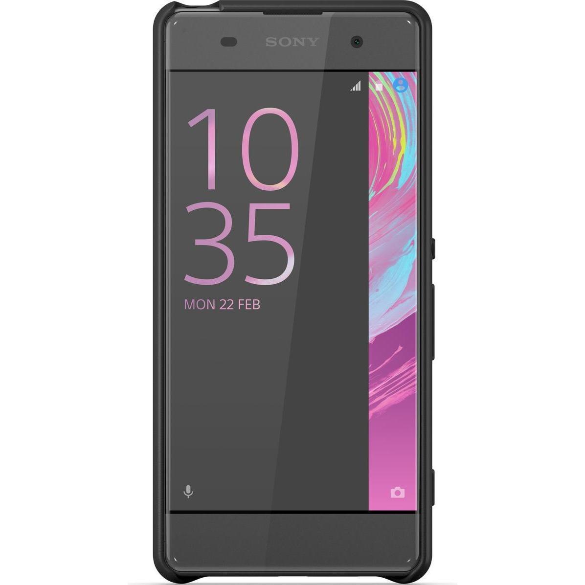 Sony Smart Style SBC26 (Sony Xperia XA), Smartphone Hülle, Schwarz