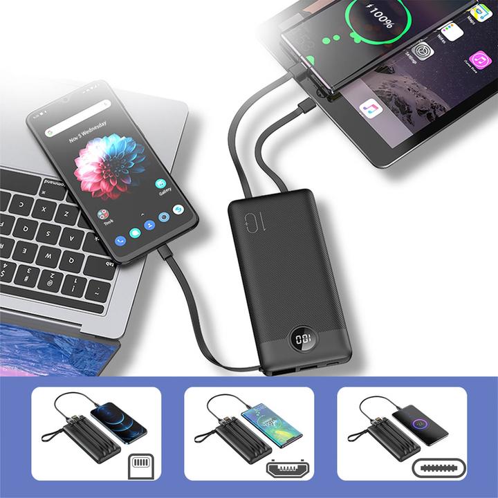 Actual product image Veger Multi USB Power Bank (10000 mAh, 10 W, 37 Wh)