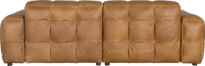 Produktbild Dutchbone Sofa Hackman 3-Seater Leather Cognac (3-Sitzer)