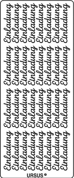 Image du produit Ursus Autocollants créatifs motif 02