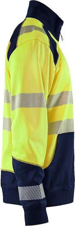 Produktbild Blakläder Sweatshirt mit Trucker-Kragen mit hoher Sichtbarkeit (XXL)