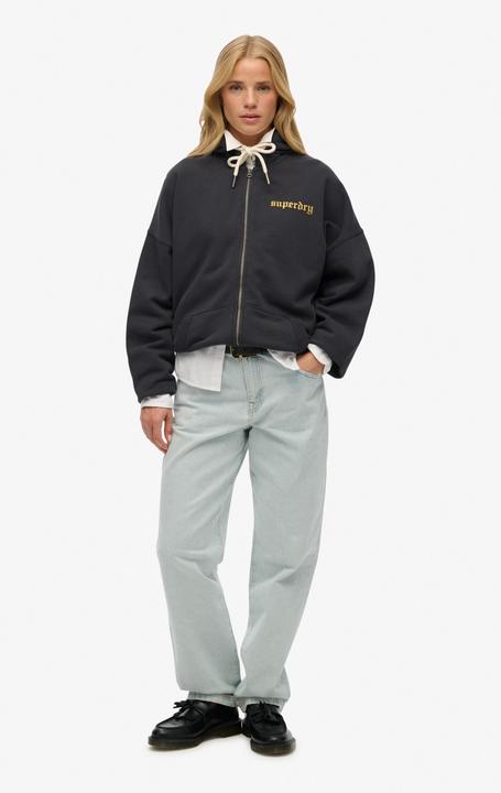 Image du produit Superdry Sweat à capuche zippé oversize Old School Tattoo (10XL)