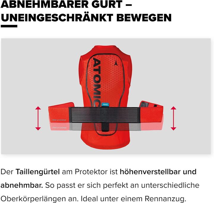 Produktbild Atomic LIVE SHIELD Vest JR Red (S, Einzelstück)