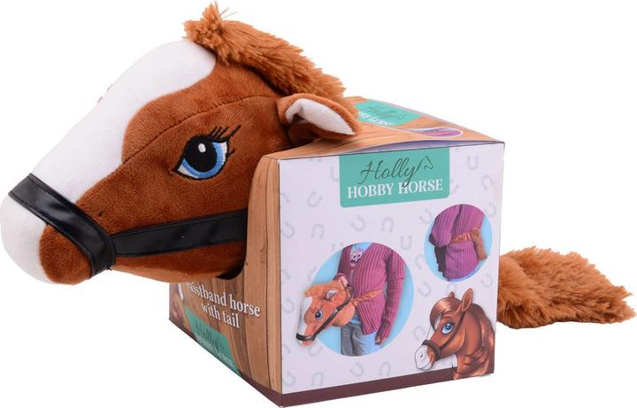 Produktbild Johntoy Holly Horse Pferdekopf braun mit Gummizug