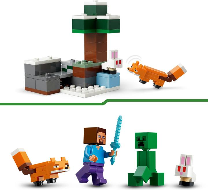 Image du produit LEGO Steves Abenteuer in der Taiga (21583, LEGO Minecraft)