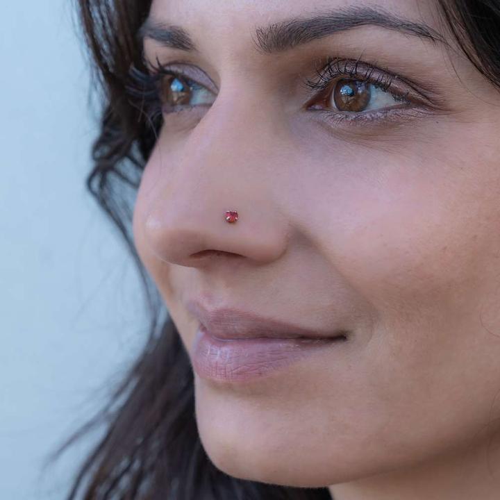 Immagine prodotto Bijouteria Piercing per naso (Zirconia, Acciaio chirurgico 316L)