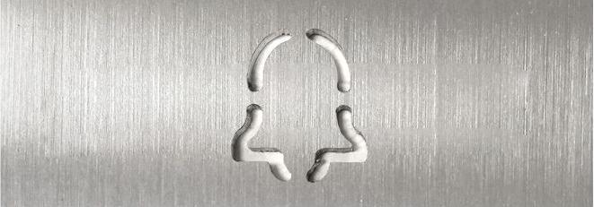 Produktbild Doorbird D11x Namensschild