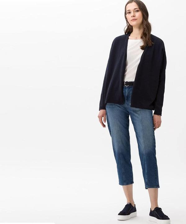 Produktbild BRAX Alicia Strickjacke mit lässiger Passform und Rollkragen (34)