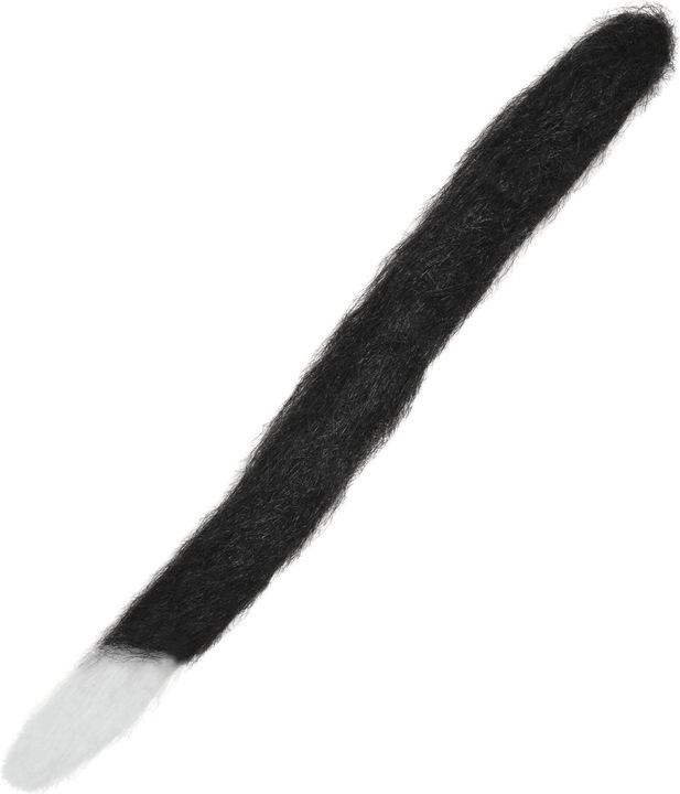 Produktbild Bristol Novelty Katzenschwanz Erwachsene schwarz mit weisser Spitze