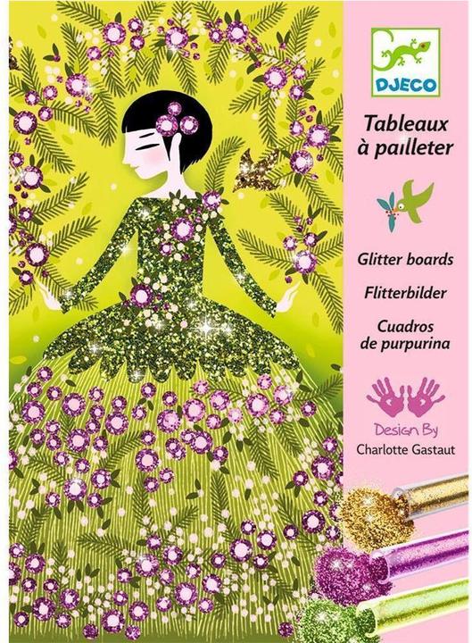 Produktbild Djeco Flitterbilder Glitzerkleid