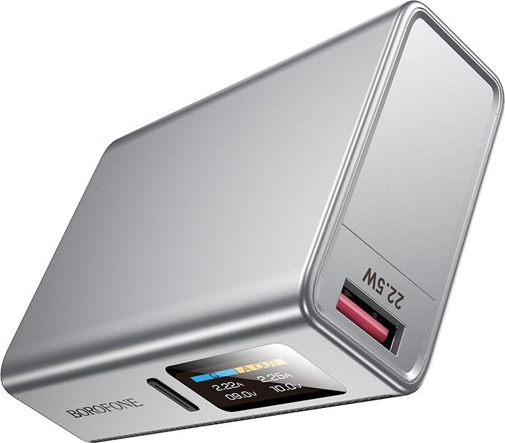 Image du produit Borofone BJ72 Energy, 10000mAh, 22.5W, QC + PD, Grey