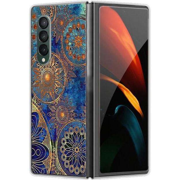MU Style Hardcase Hülle mit Muster (Samsung Galaxy Z Fold3), Smartphone Hülle, Mehrfarbig