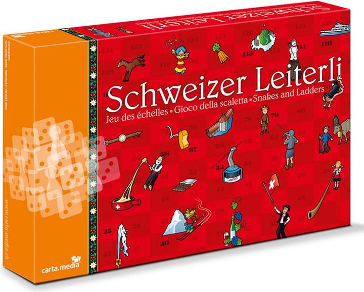 Produktbild Schweizer Leiterlispiel (Deutsch, Französisch, Italienisch, Englisch)