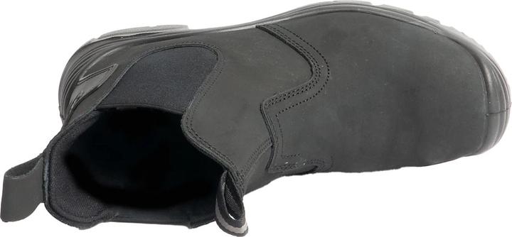 Actual product image Grafters Safety boots with steel toe cap and elasticated inserts (S1, 40)