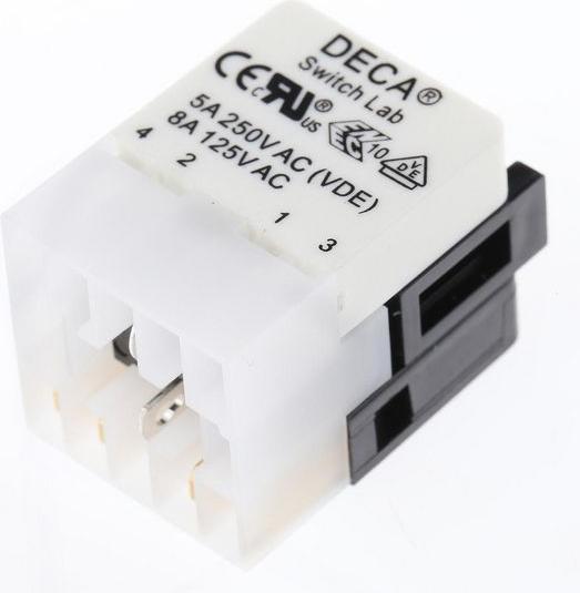 RS PRO Bloc de contact, à fermeture/à ouverture, 125 V c.a., 250 V c.a. pour série ADA16E, enfichable