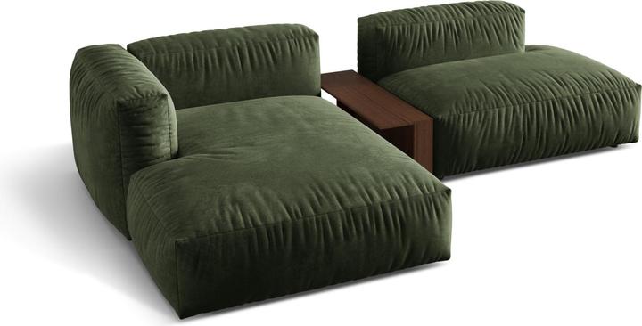 Image du produit Micadoni Canapé D'Angle Gauche Modulaire, "Martina", 2 Places, 292x176x75 Fabriqué en Europe (Canapé modulaire, Canapé d'angle)