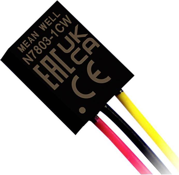 Immagine prodotto MeanWell Mean Well N7805-1CW Convertitore DC/DC 1 A 5 W Contenuto 1 pz.