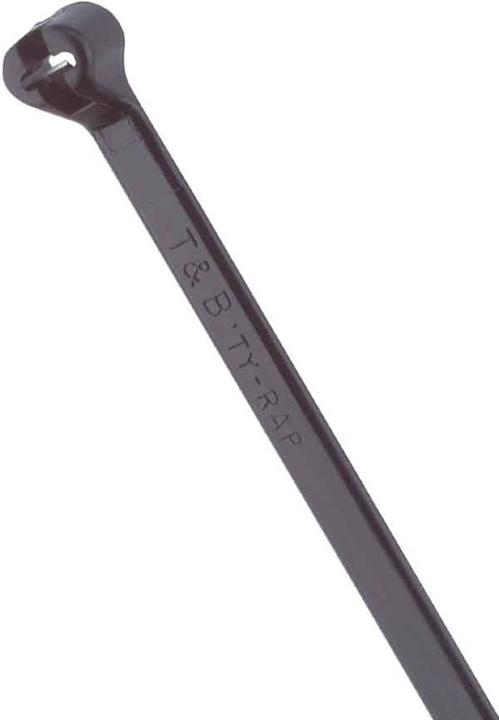 Actual product image ABB Cable tie 3,6x140 black TY524MXR UV-resistant bag a 100 (Plastic cable ties, 139.70 mm, 100 pcs.)