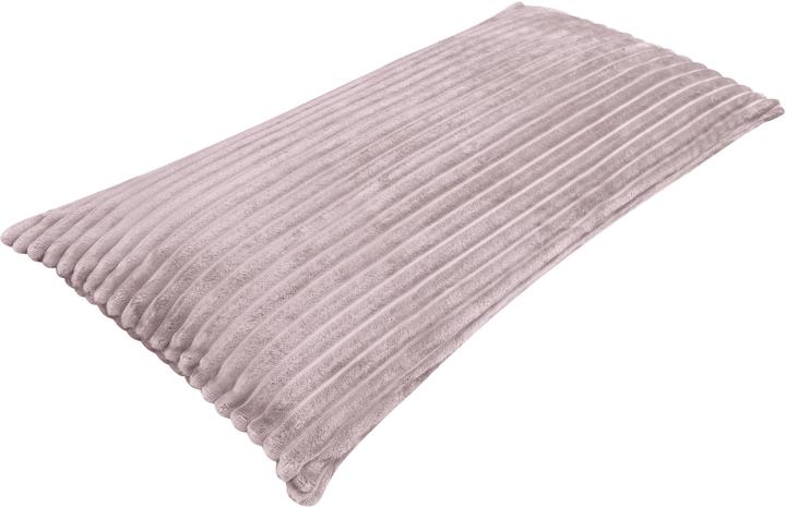 Actual product image Aspero 2 pillowcases in striped flannel 40x80 cm Mendoza - 9051 (Pillowcase, 40 x 80 cm)