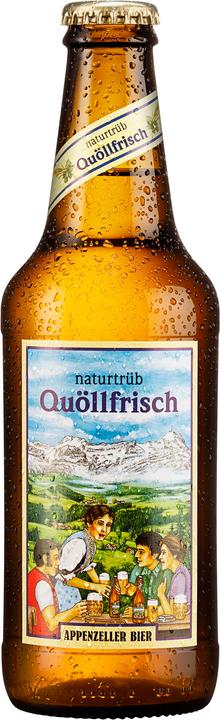 Actual product image Appenzeller Bier Quöllfrisch naturally cloudy (1 x 33 cl)