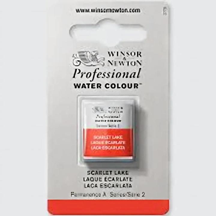 Immagine prodotto Winsor & Newton Watercolour proff. 1/2 pan Scarlet Lake 603
