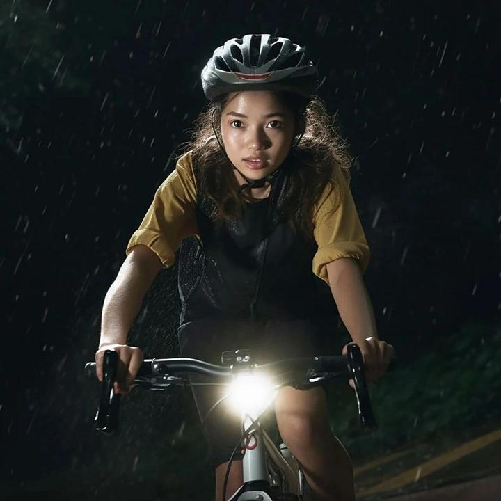 Actual product image Rockbros RHL1550 front bicycle light 5000mAh 1500lm IPX6 - black (1500 lm)