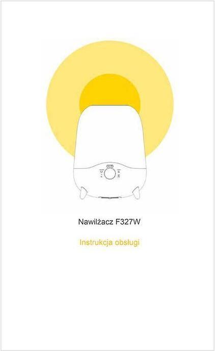 Actual product image Deerma Ultrasonic humidifier F327W