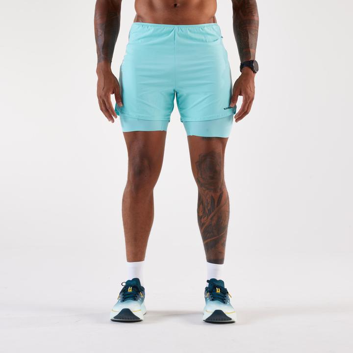 Image du produit Kiprun Shorts Herren 2-in-1 integrierte Tights Polyester (M)