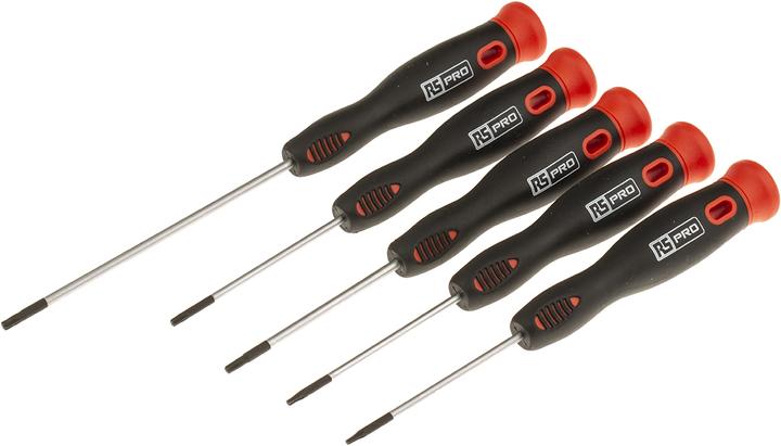 RS PRO Precision hexagon socket screwdriver set, 5 pieces