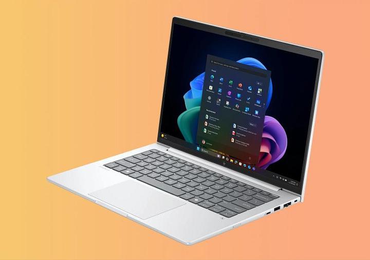 Actual product image HP EliteBook 8 G1i 14 inch Notebook Next Gen AI PC (14", Intel Core Ultra 7 258V, 32 GB, 1 GB, DE)
