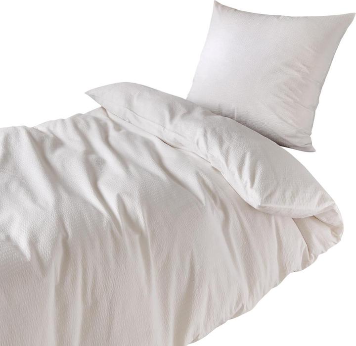 Actual product image Traumschlaf Baby Seersucker (Bedding set, 135x200 cm + 80x80 cm)