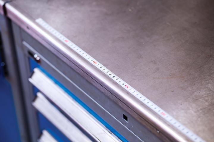 Actual product image RS PRO Measuring tape, L. 1.2m, 13 mm Open, Metric (1.20 m)