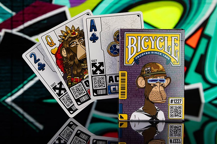 Actual product image AGM Bicycle® Bored Ape Special Edition (English)
