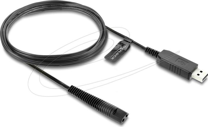 Produktbild Delock USB Ladekabel 12 V für Elektrorasierer kompatibel mit Braun Series 1, 3 (1x)