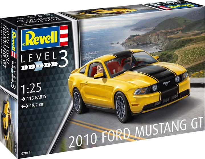 Actual product image Revell 2010 Ford Mustang GT