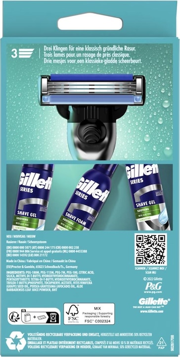 Actual product image Gillette Mach3