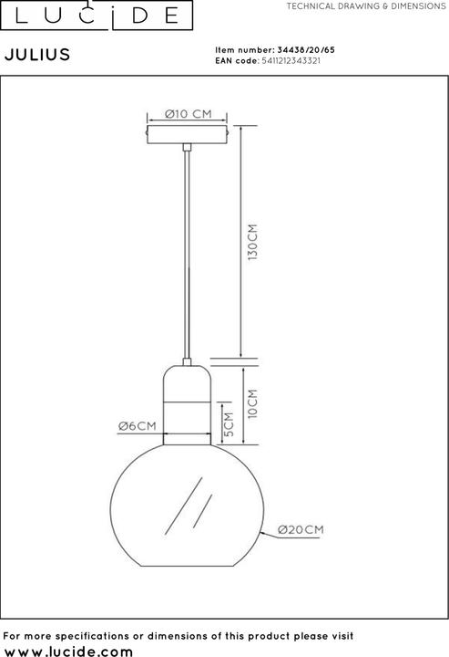 Image du produit Lucide Julius (E27)