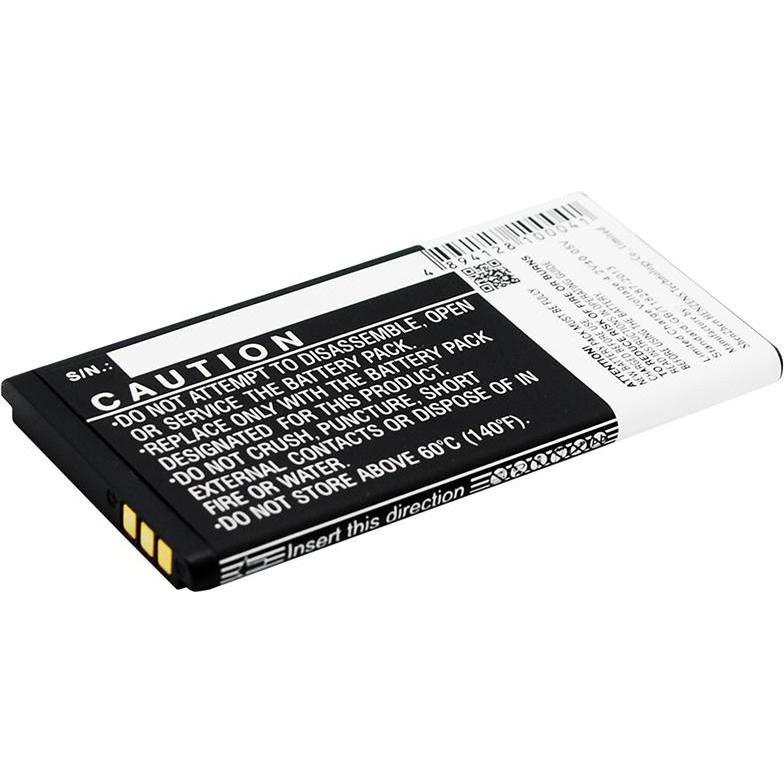 CoreParts Mobile Battery for KAZAM (Akku), Mobilgerät Ersatzteile, Schwarz